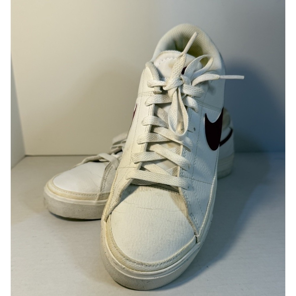 Nike Women Court Legacy Next Nature White Rosewood Sail DH3161 106. Size 9